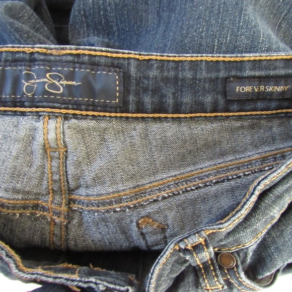 Jessica Simpson Forever Skinny Jeans Size 32 Short - Picture 3 of 8